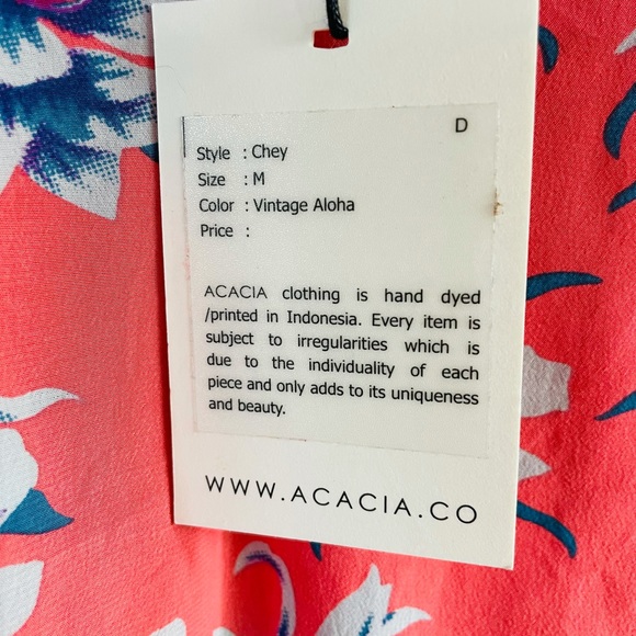 🎉NWT 💕ACACIA VINTAGE ALOHA CHEY TOP💕 - Picture 4 of 11